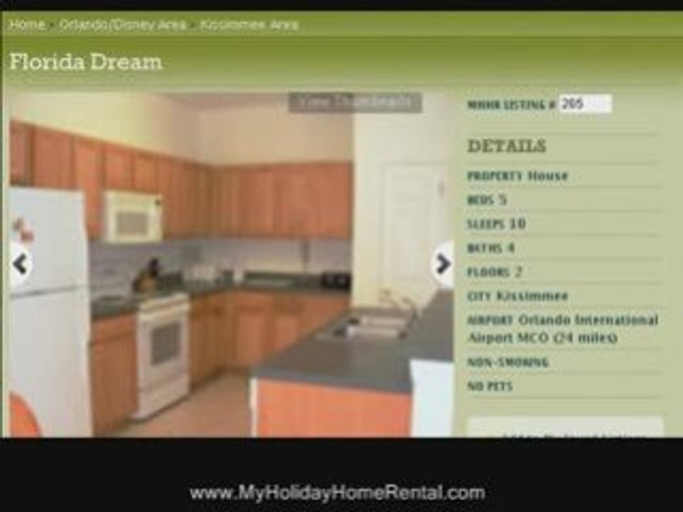 Kissimmee Vacation Rentals, Orlando Florida vacations