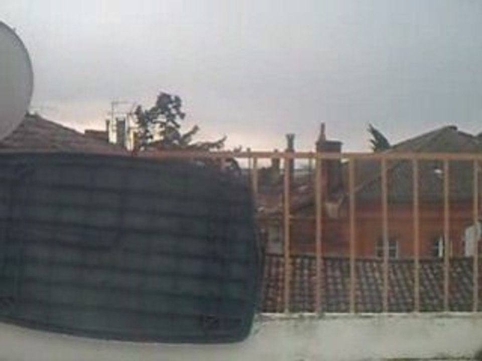 Tempête sur Auterive (toulouse)