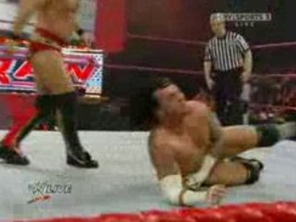 Raw Y2J vs CM Punk