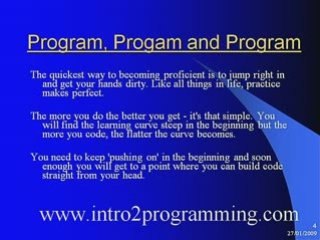 Beginners Guide to Programming