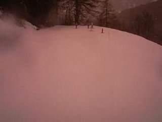 petite descente en ski