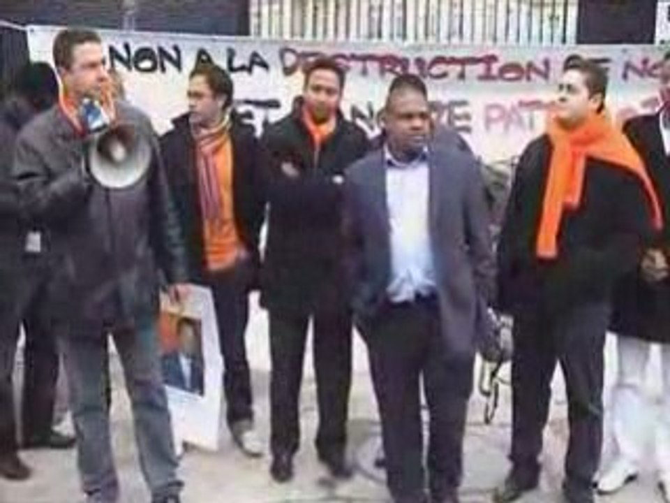 Manifestation diaspora malgache de France -24.01.2009 P.1