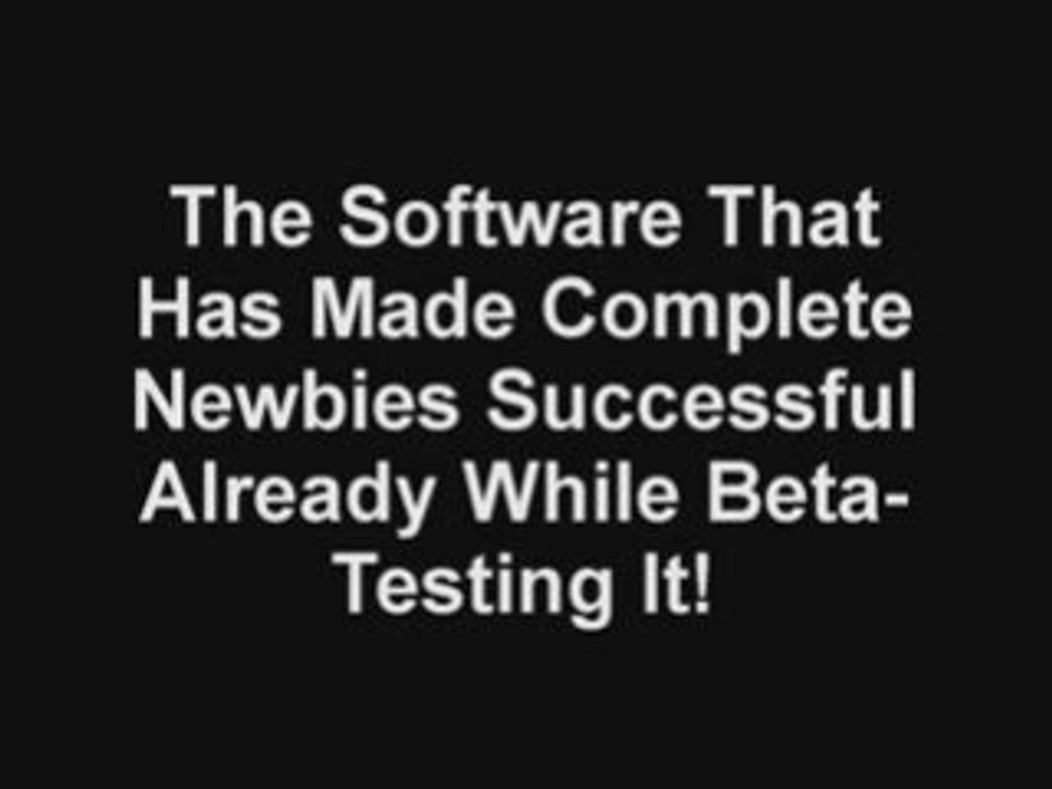 Make Money Online - New Software