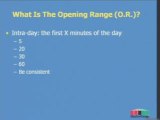 Intraday Charts Show Opening Range Trading Advantage
