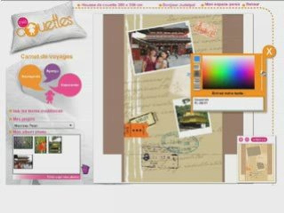 Déco : démo Miss Couettes