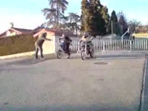 run drd polini evo vs kx 125 debridé