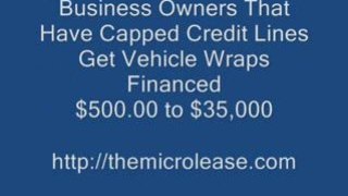 Finance Your Next Vehicle Wrap