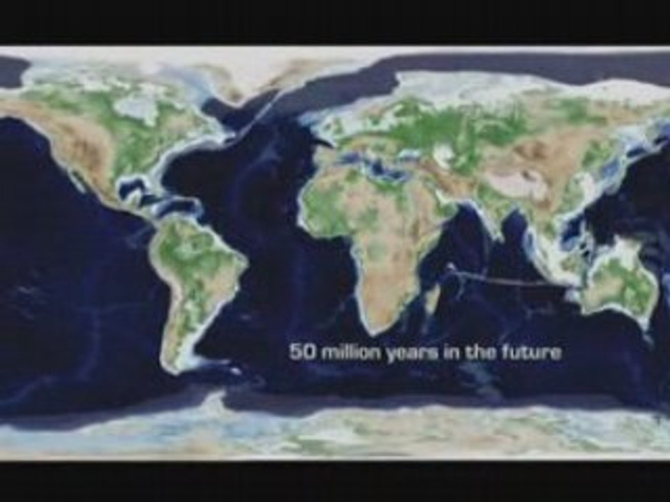 LA TERRE EN 650 MILLIONS D'ANNEES EN 1 MN 20