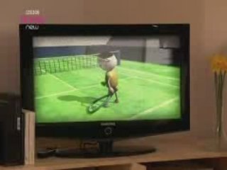 Une partie de Wii Tennis qui fini part une petite branlette!