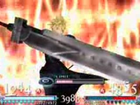 DISSIDIA Cloud (AC) vs Séphiroth (lv 100)