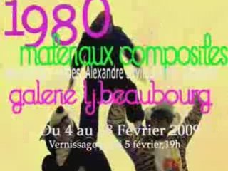 TEAZER 2 EXPO collectif 1980  GALERIE LJ BEAUBOURG