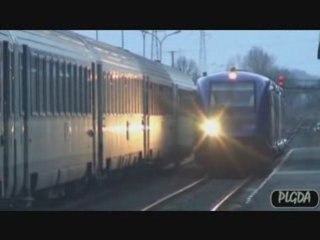 Derniers trains corail Bordeaux-Lyon, 6 au 8 décembre 2007