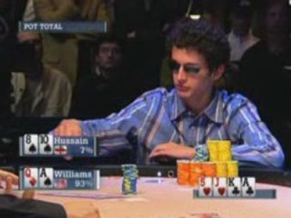 EPT 2 Monte Carlo - Williams wins pot vs Hussain