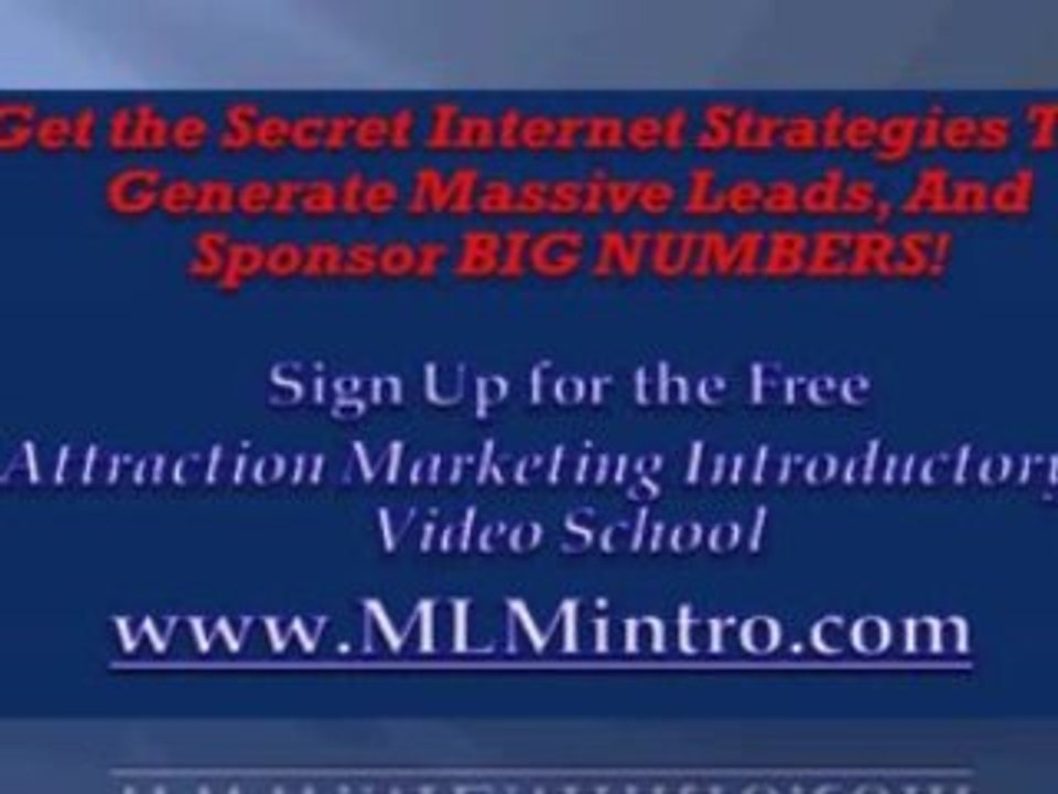 Free Business Opportunity Leads Training Offer