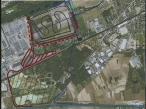 entrées du circuit F1 de Flins