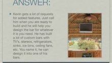Can the Tiki Bar Design be changed and options added?