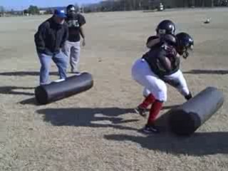 Memphis Belles Football - POLICE Tackle!