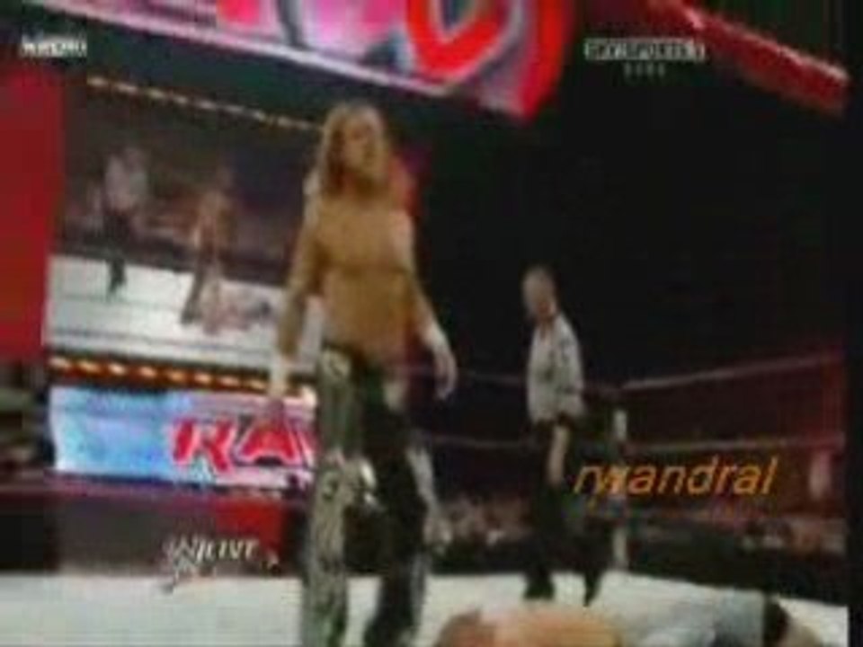 HBK vs cena elimination chamber qualification raw 26/01/09