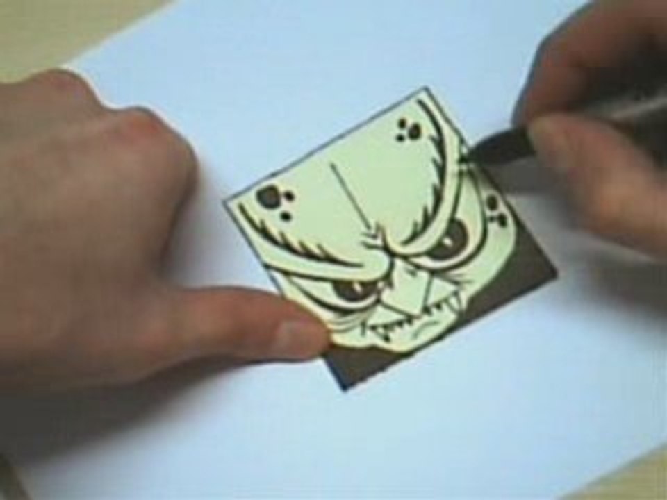 POST IT MONSTER #1