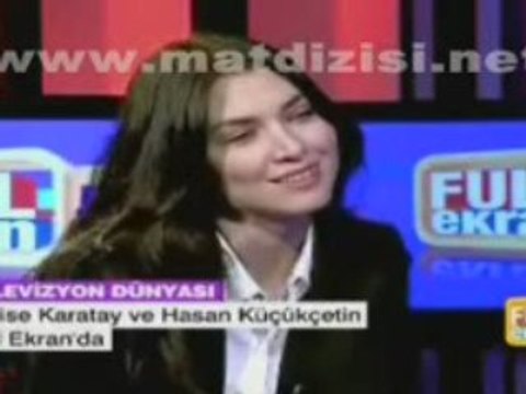 Mat dizisi oyuncusu Nefise Karatay konuk