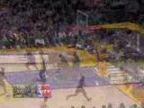 NBA Shannon Brown and Raymond Felton alley-oop (Lakers.)