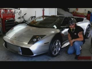 50 Cent Chrome Painted Lambourghini