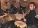 Lucas batteur 7 ans