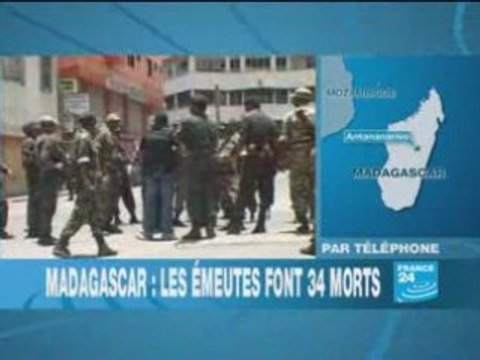 Madagascar: les émeutes font 34 morts