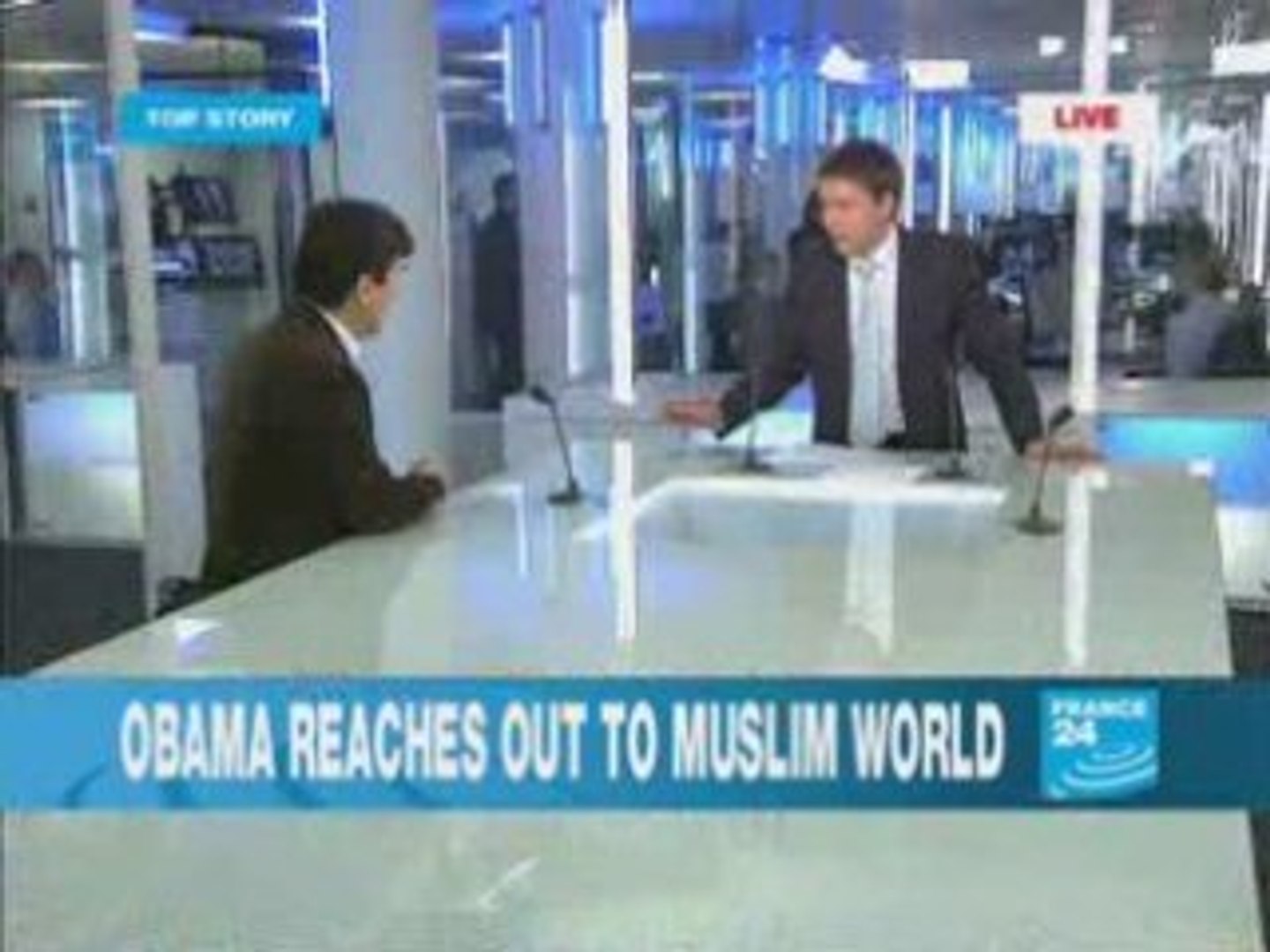 ⁣Obama reaches out to Muslim world