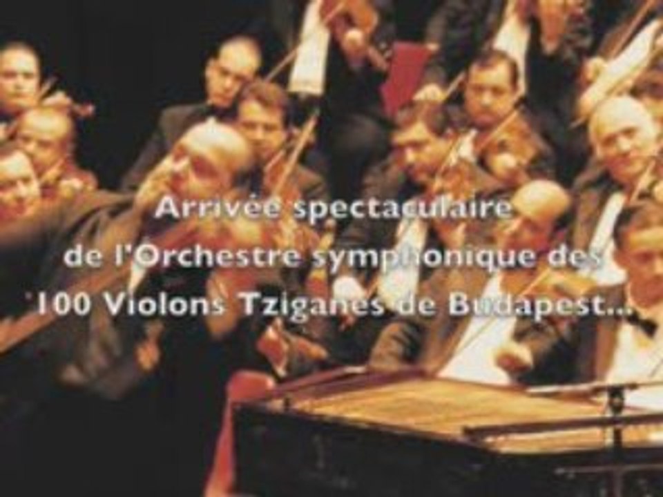 accueil des 100 violons tziganes au Forum de Blanc-Mesnil