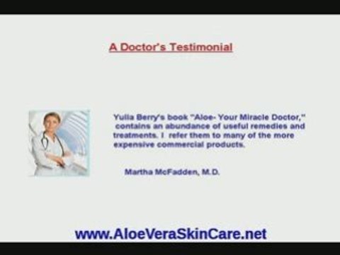 Aloe Vera Health Benefits & All Natural Skin Care
