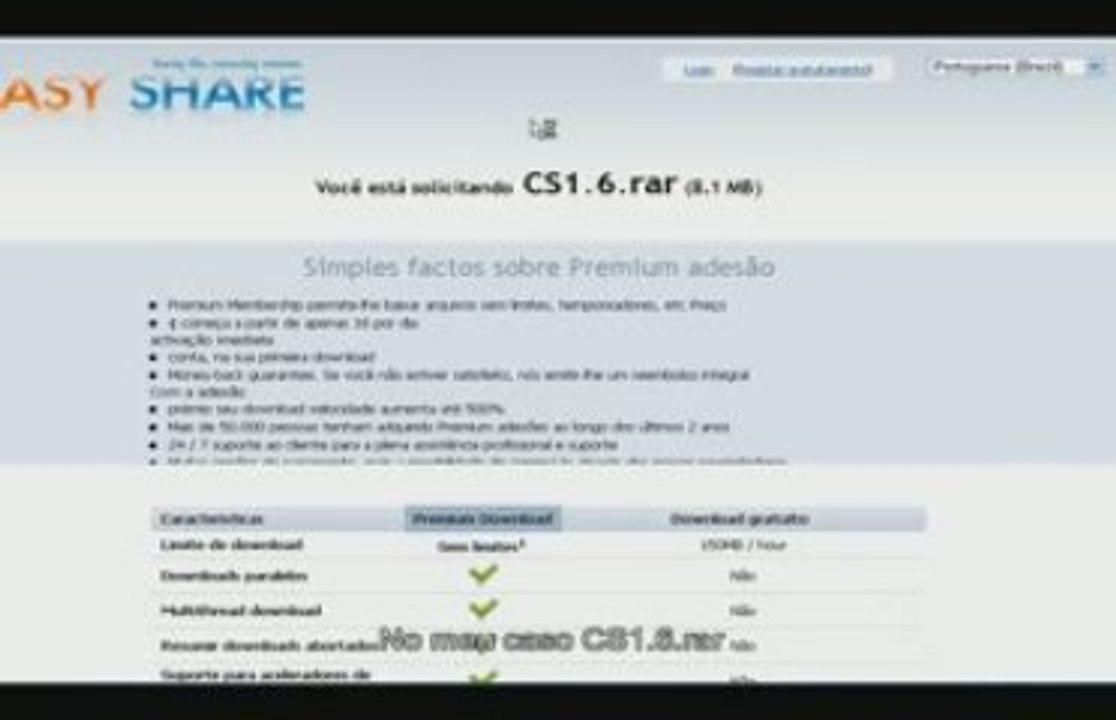 Aprenda a Baixar no Easy-Share