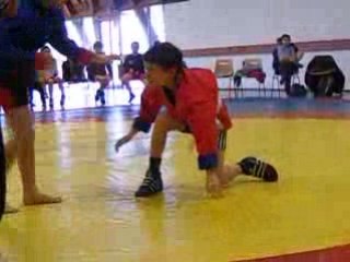 TEO GIROT AU CHAMPIONNAT DE NAORMANDIE DE SAMBO