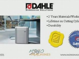 Dahle 20822 EC Shredder Warranty