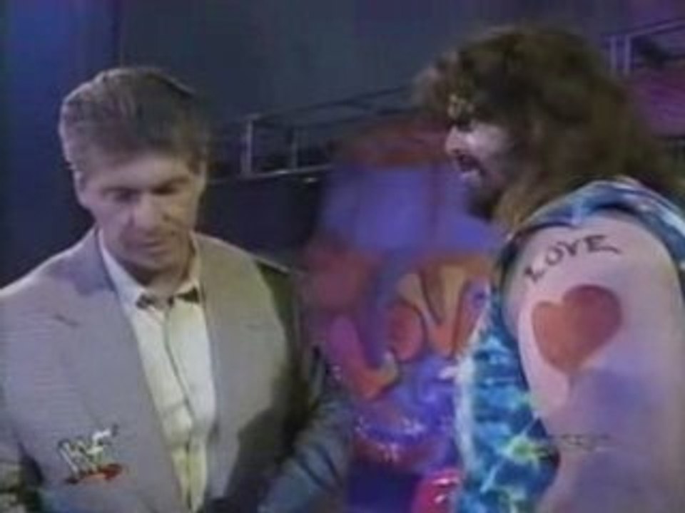 RAW is WAR 20/04/98 - Dude Love in ring - Parte 1