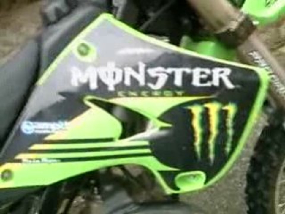 125 kx monster energy année 2008 a vendre