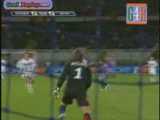 IBRAHIMOVIC 0-2 CATANIA - INTER MILAN