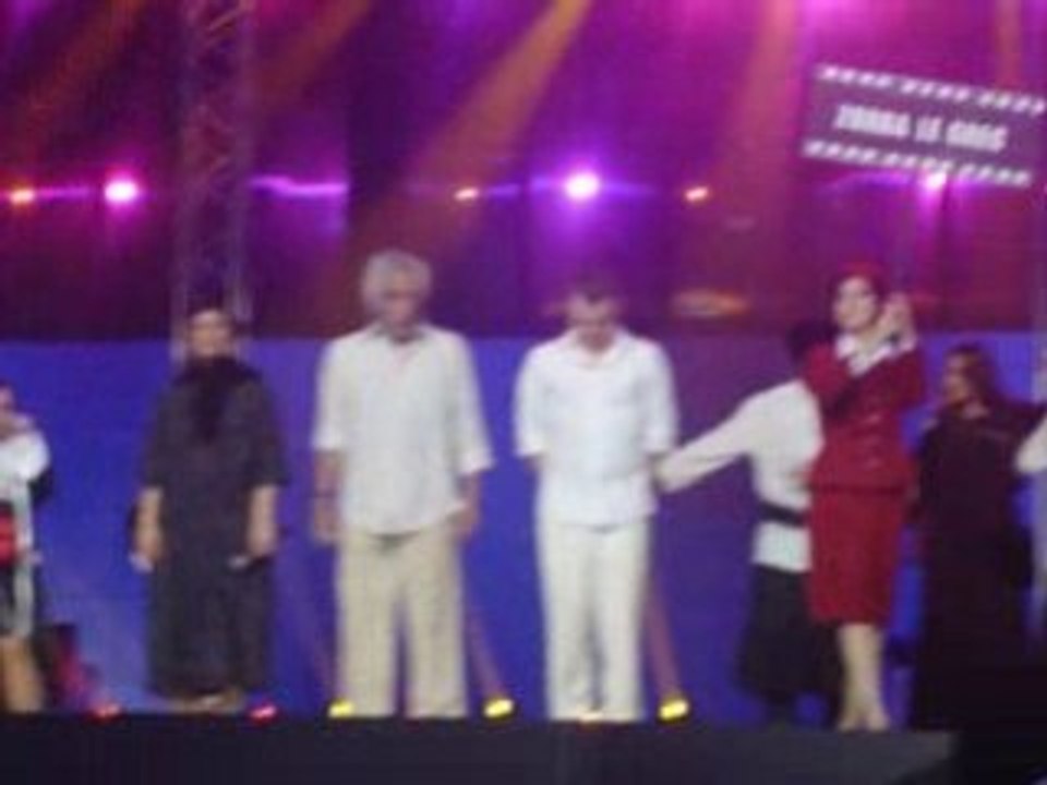 Enfoirés 2009 Présentation Différents Pays Medley Danse