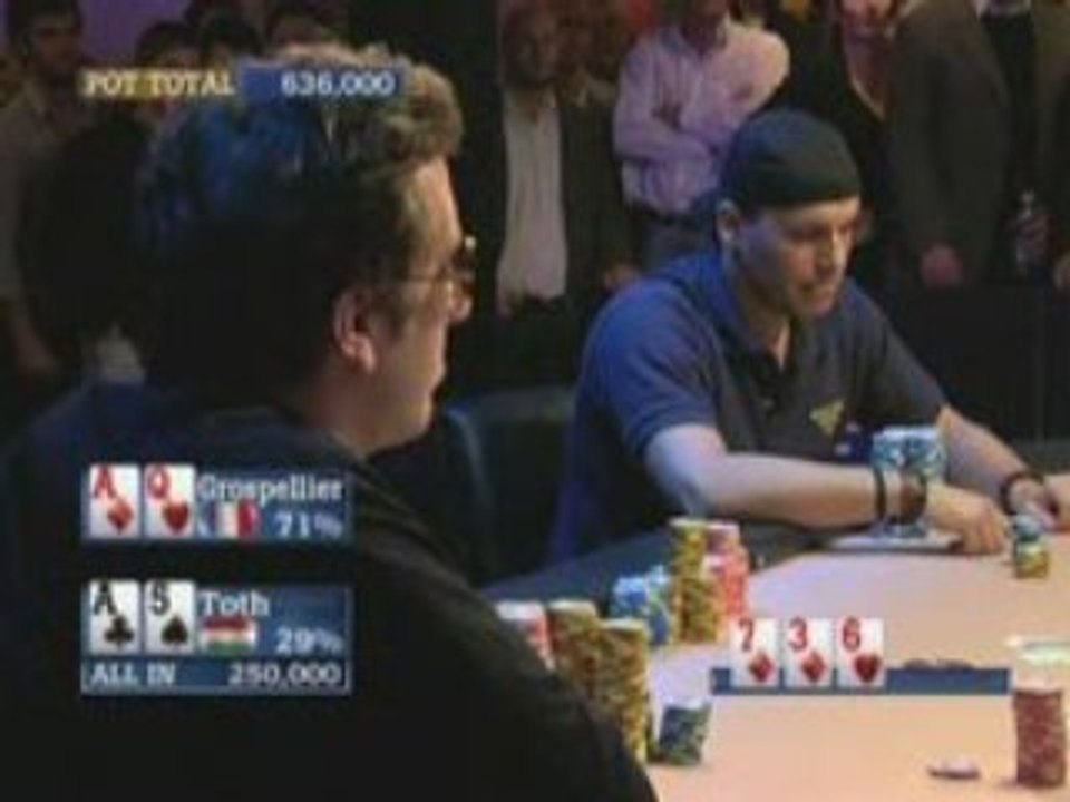 European Poker Tour EPT 3 Copenhagen - Elky vs Toth II