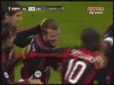 Beckham. gol al Genoa