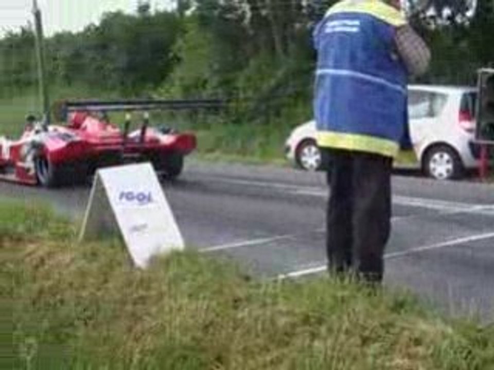 Depart arreté osella bmw course de cote