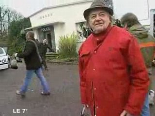 Jean Pierre Mocky en tournage à Saumur