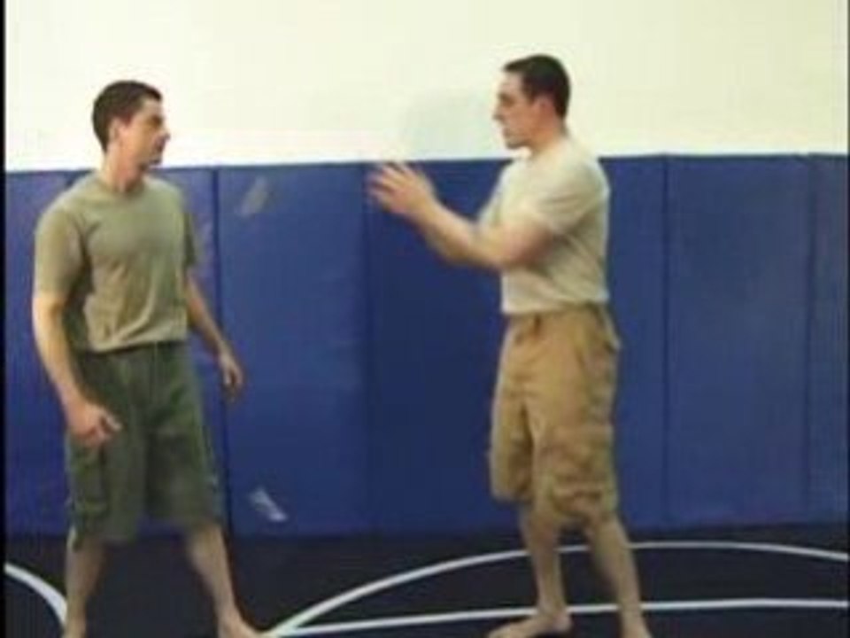 Self defense, step 10: Defending against a tackle