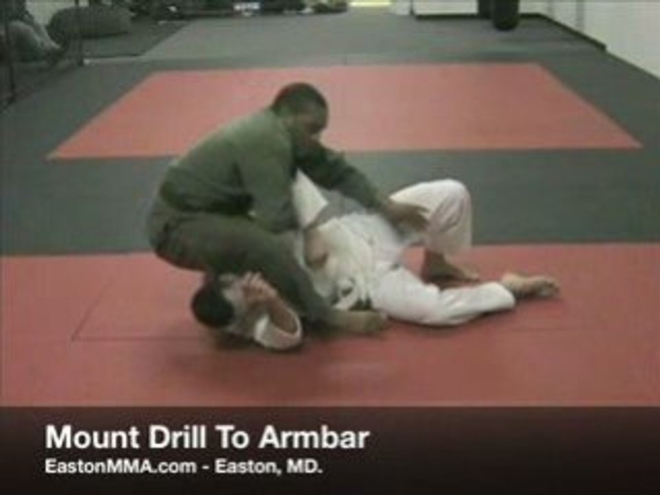 Easton MMA - Mount Drill To ArmBar Submission|Easton, MD.