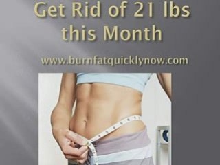 How to Burn Belly Fat Quickly