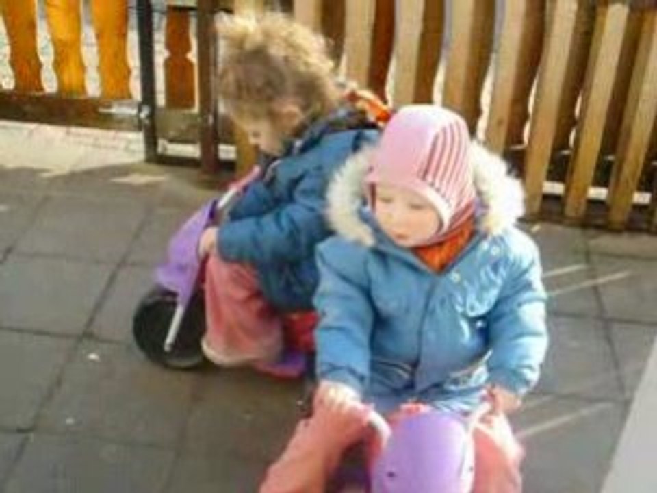 mes fifilles en moto