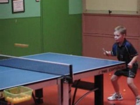 Jordan Mollet, l'as du Tennis de table d'Escaudoeuvres