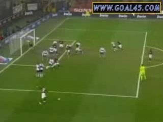 But de david beckham avec milan ac