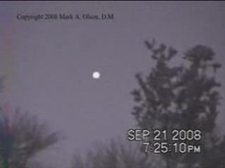 8.Huge Glowing UFO over Sonora, California Video