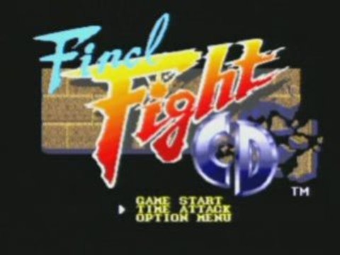 Vidéotest Final Fight CD ( Mega CD )